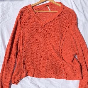 FREE PEOPLE Coral Pullover SIZE S